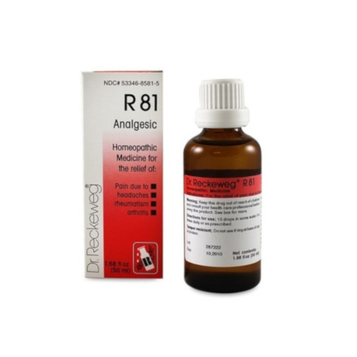 R81 Gocce Rimedio Omeopatico 50ml - Dr. Reckeweg