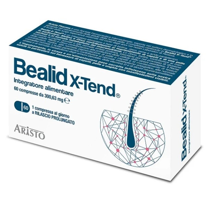 Bealid X-Tend Integratore Pelle Capelli Unghie 60 Compresse - Aristo Pharma Bealid X-Tend Integratore Pelle Capelli Unghie 60 Compresse - Aristo Pharma