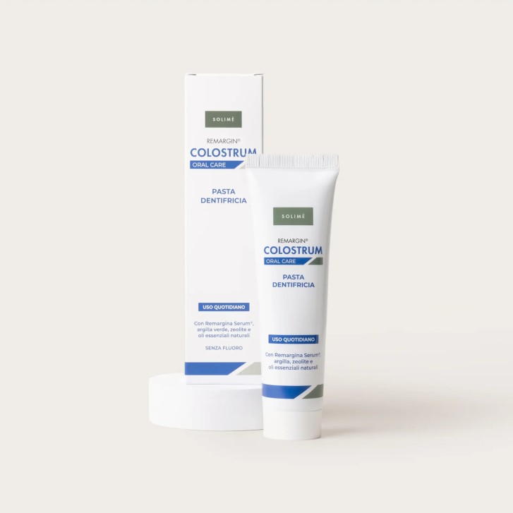 Remargin Colostrum Pasta Dentifricia per Gengive Sensibili 75ml - SOLIME\'