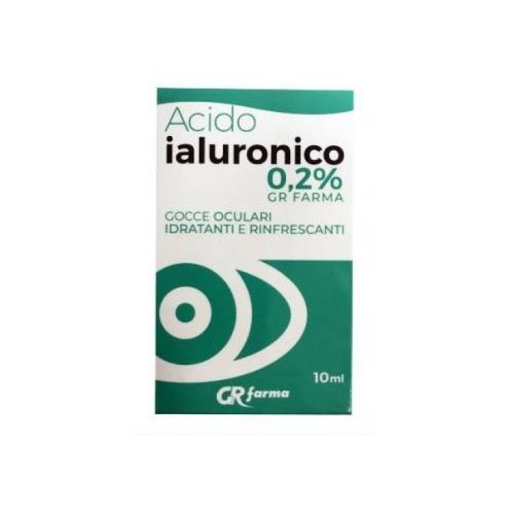 Gocce Oculari Idratanti e Rinfrescanti 10ml - Gr Farma