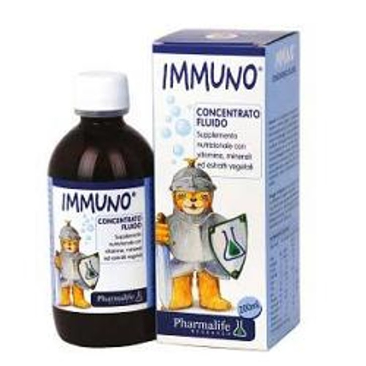 Immuno Integratore per Difese Immunitarie Bambini 200ml - Pharmalife Research Immuno Integratore per Difese Immunitarie Bambini 200ml - Pharmalife Research