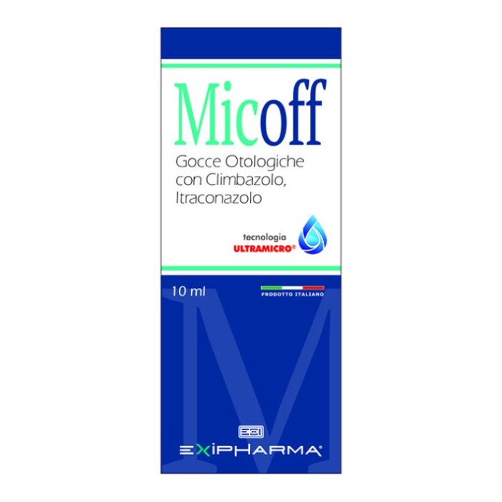 Micoff Gocce Otologiche Igiene Orecchio 10ml - Exipharma
