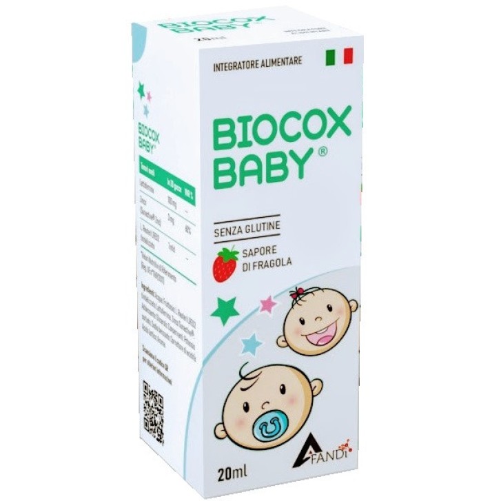 Biocox Baby Integratore Sistema Immunitario Bambini Zinco Lattoferrina 20ml - AFANDI Biocox Baby Integratore Sistema Immunitario Bambini Zinco Lattoferrina 20ml - AFANDI
