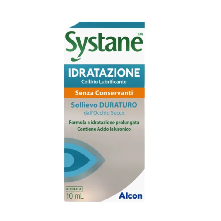 Systane Idra Collirio Lubrificante Senza Conservanti Occhio Secco 10ml - Systane