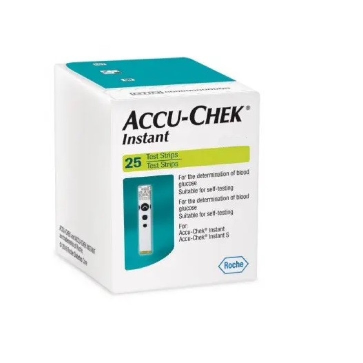 Accu-Chek Instant Strisce Reattive per Glicemia 25 Pezzi - Accu-Chek