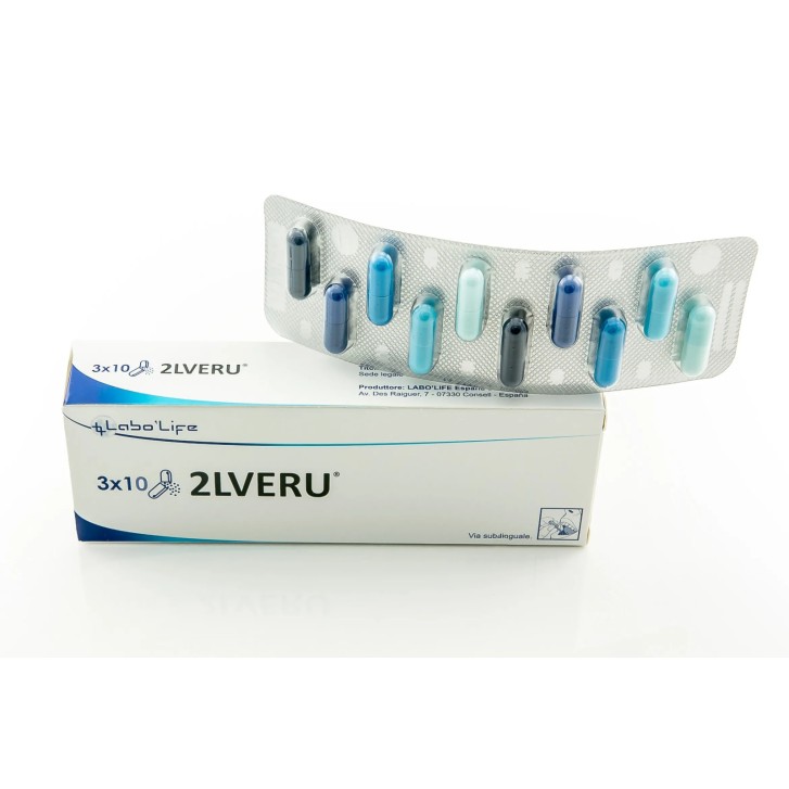 Medicinale Omeopatico 2LVERU 30 Capsule - LABO\'LIFE