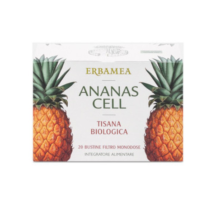 Tisana Biologica Ananas Cell per la Cellulite 20 Bustine - Erbamea