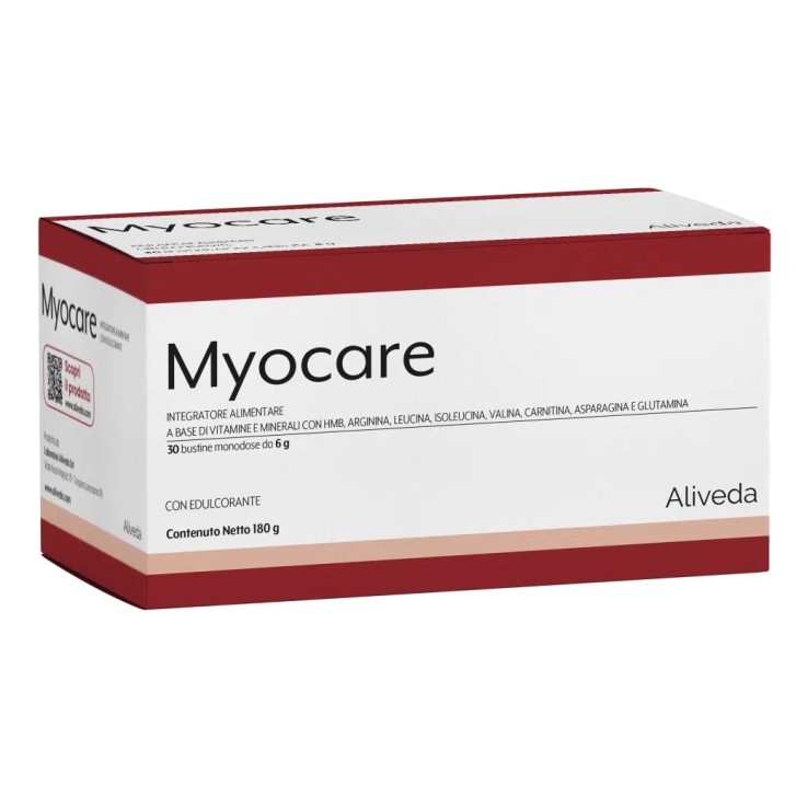 Myocare Integratore Alimentare Funzione Muscolare 30 Bustine - Laboratori Aliveda