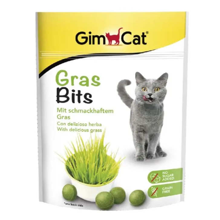 Gimpet Gras Bits Snack per Gatti 15g - Gimborn