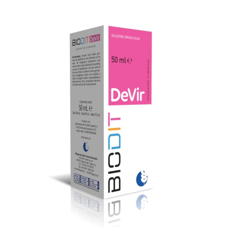 Biodit DeVir Soluzione Idroalcolica 50ml - Biogroup