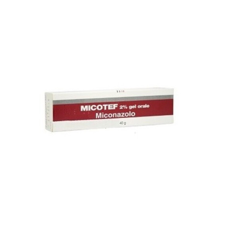 Micotef 2% Gel Orale 40g - Teofarma