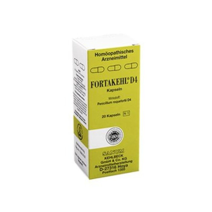 Fortakehl D4 Capsule Omeopatico 20 Unita - SANUM-KEHLBECK