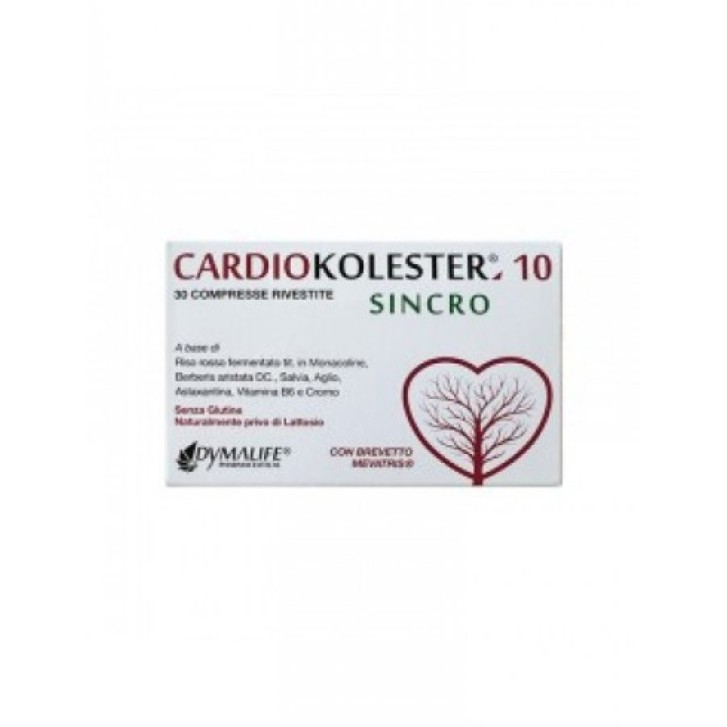 Cardiokolester 10 Sincro Integratore per Colesterolo 30 Compresse - Shedir