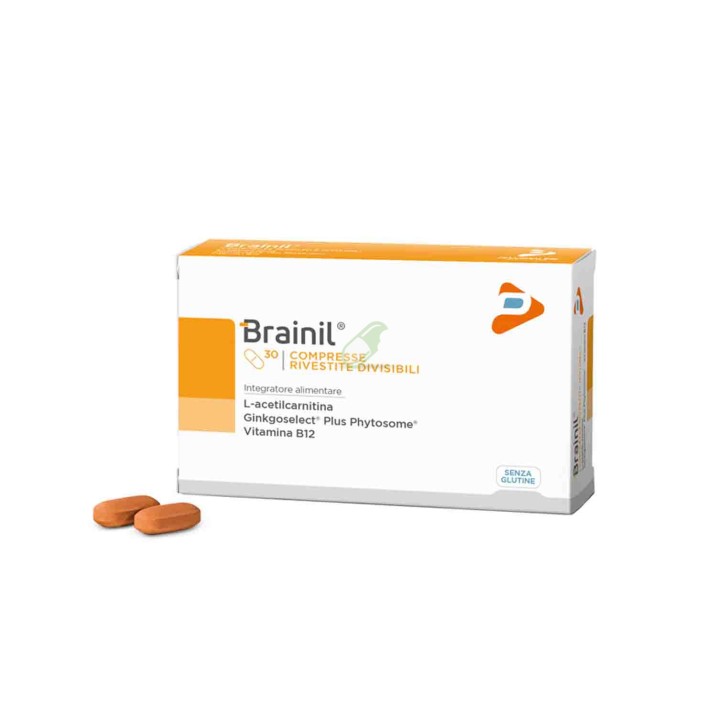 Brainil Integratore Alimentare per Funzioni Cognitive 30 Compresse - Pharma Line Brainil Integratore Alimentare per Funzioni Cognitive 30 Compresse - Pharma Line
