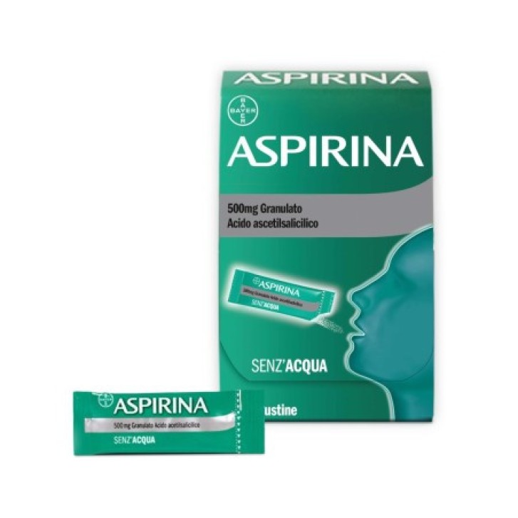 Aspirina 500 mg Granulato Effervescente con Vitamina C - Aspirina