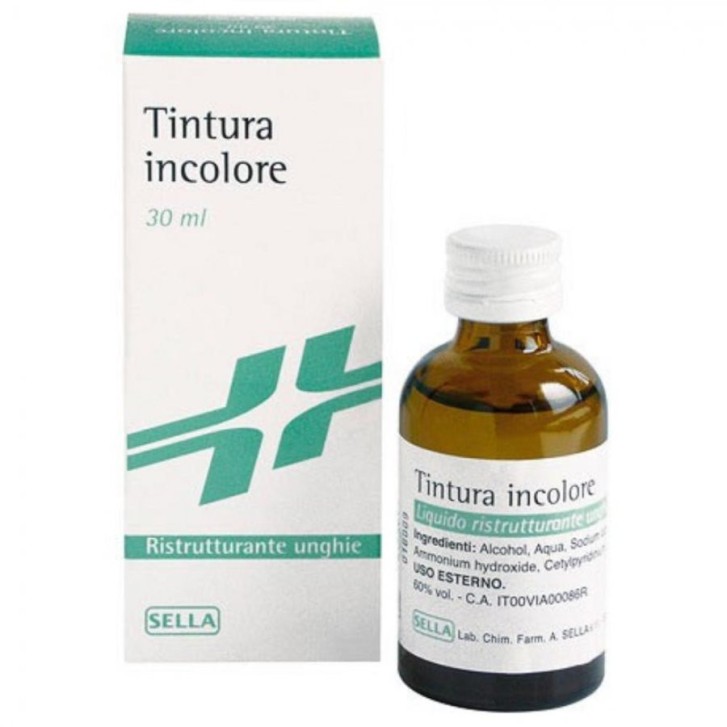 Tintura Incolore Fortificante Unghie 30 ml - Sella