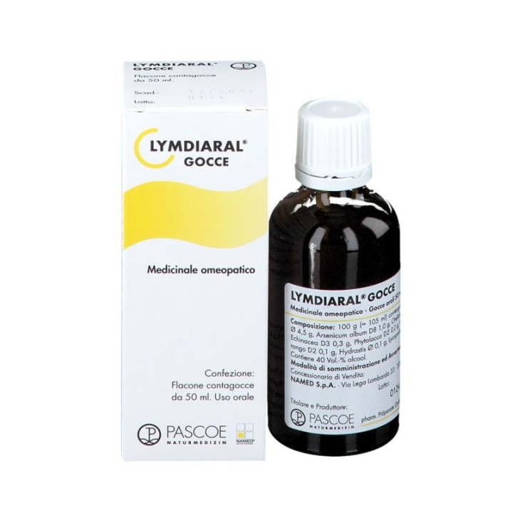 Lymdiaral Gocce Omeopatiche Drenaggio Linfatico 50ml - Named