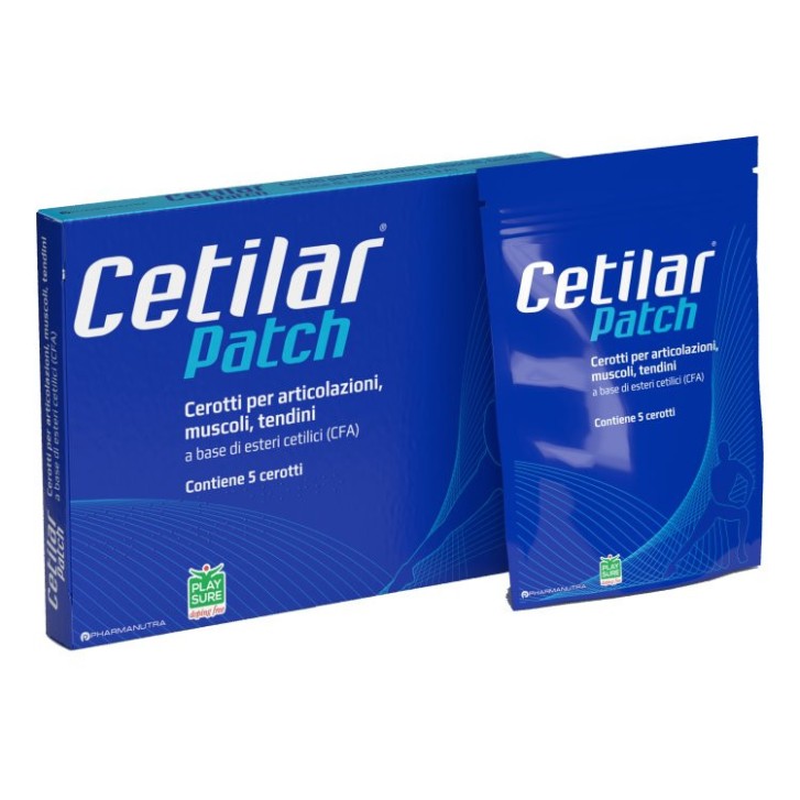 Cetilar Patch Cerotto per Dolore Muscolare e Articolare 5 Pezzi - CETILAR Cetilar Patch Cerotto per Dolore Muscolare e Articolare 5 Pezzi - CETILAR