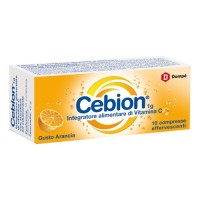 Cebion Vitamina C Arancia Integratore Effervescente 10 Compresse - Cebion Cebion Vitamina C Arancia Integratore Effervescente 10 Compresse - Cebion
