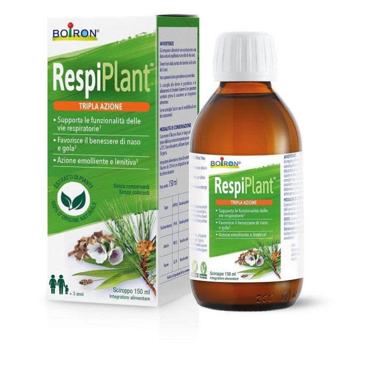 Respiplant Sciroppo Benessere Vie Respiratorie 150ml - Boiron
