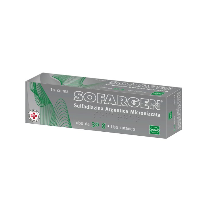 Sofargen Crema 1% Trattamento Antibatterico Locale 30g - Sofargen