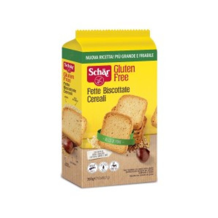 Fette Biscottate ai Cereali Senza Glutine 260g - Schar