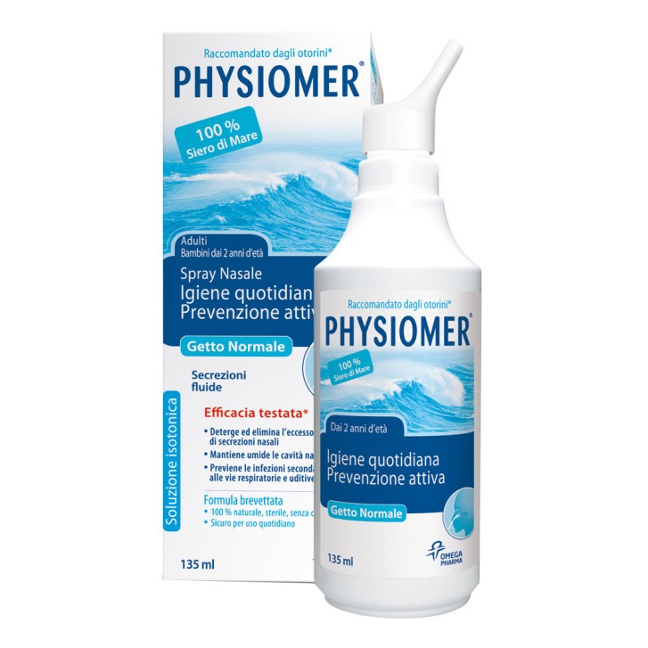 Physiomer Spray Nasale Getto Normale 135ml - Physiomer