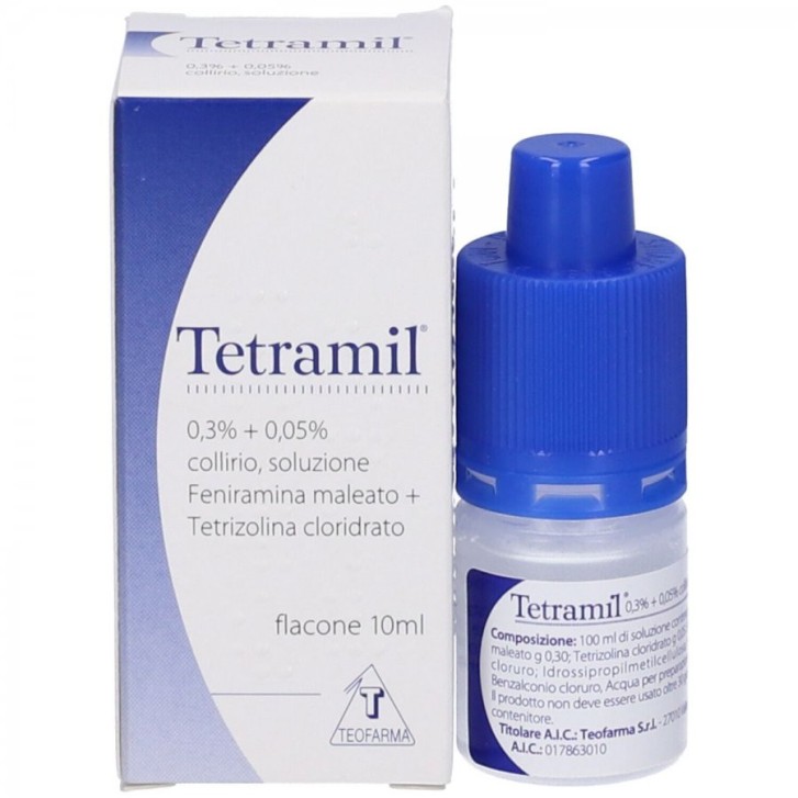 Tetramil Collirio Allergie e Infiammazioni 10ml - Teofarma