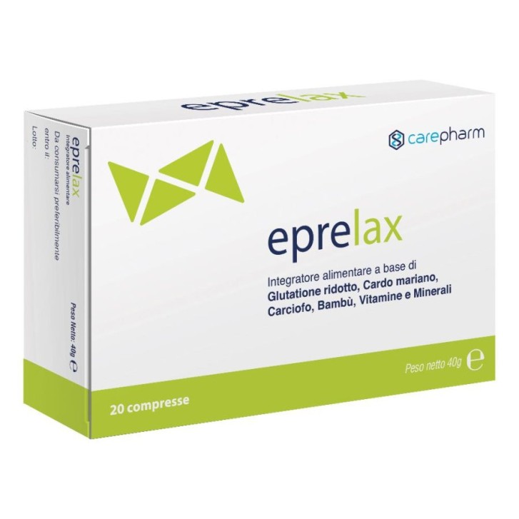 Eprelax Integratore Alimentare Benessere Fegato 20 Compresse - Carepharm