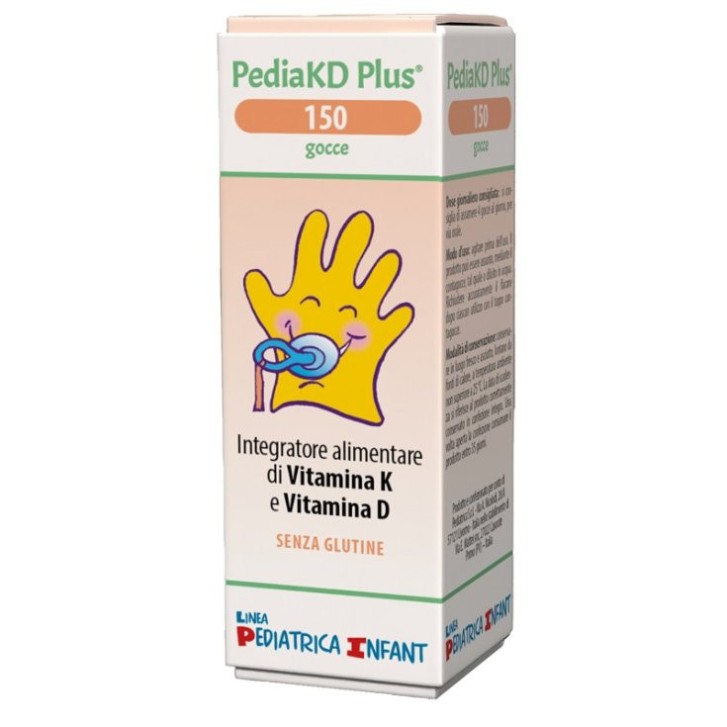 PediaKD Plus 150 Vitamina D3 Gocce 5ml Integratore Alimentare - PEDIATRICA