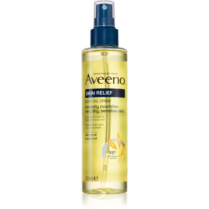 Olio Corpo Spray Idratante Skin Relief 200 ml - Aveeno