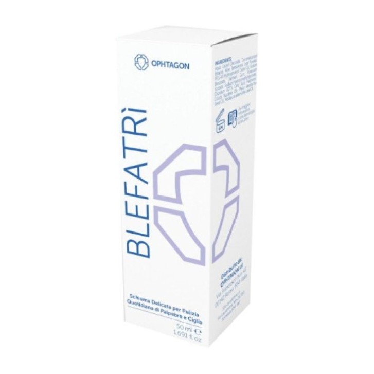 Blefatri\' Schiuma Detergente Palpebre e Ciglia 50ml - Ophtagon