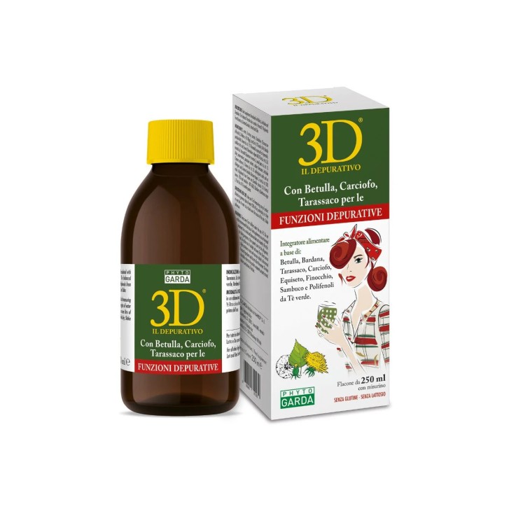 3D Il Depurativo Integratore Funzioni Depurative 250ml - Named 3D Il Depurativo Integratore Funzioni Depurative 250ml - Named