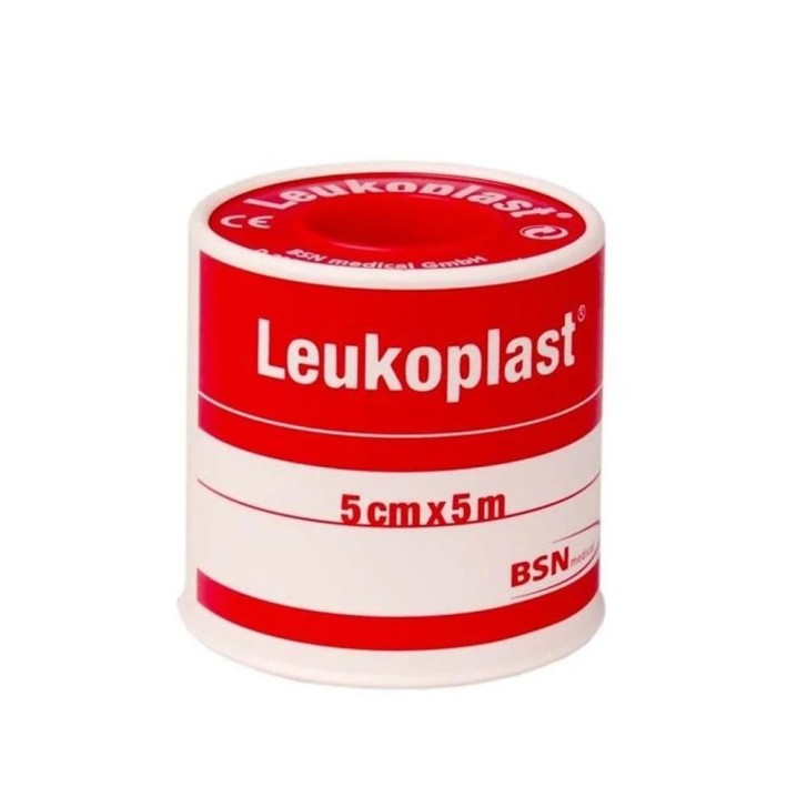 Cerotto in Rocchetto per Medicazioni Pelli Normali 5 cm x 5 m - Leukoplast