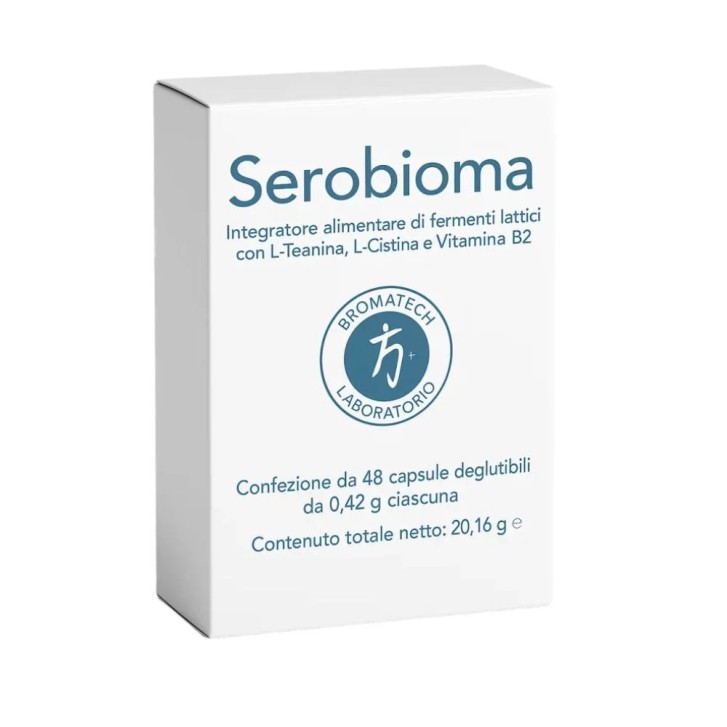 Serobioma Integratore Fermenti Lattici 48 Capsule - Bromatech Serobioma Integratore Fermenti Lattici 48 Capsule - Bromatech