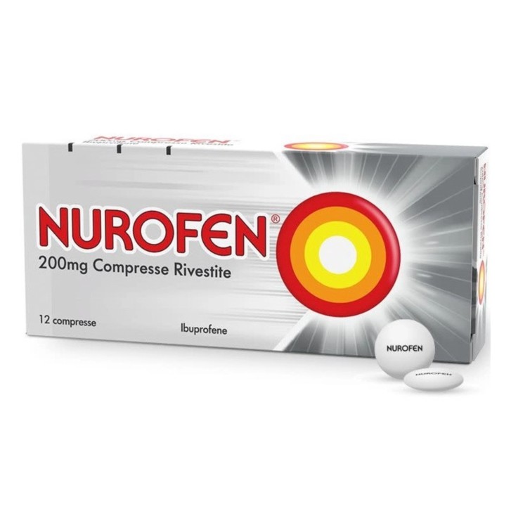 Nurofen 200mg Compresse Rivestite Antinfiammatorio 12 Compresse - Nurofen