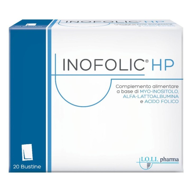 Inofolic HP 20 Bustine Integratore per PCOS e Fertilità - Lo.Li.Pharma