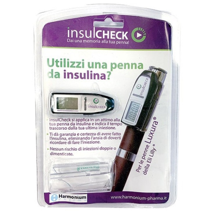 Insulcheck Luxura Timer per Penna da Insulina - Harmonium Pharma