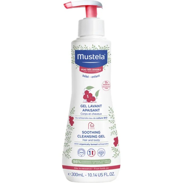 Gel Detergente Lenitivo Mustela 300ml - Mustela