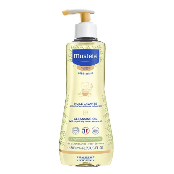 Olio Bagno Pelle Secca 500ml - Mustela