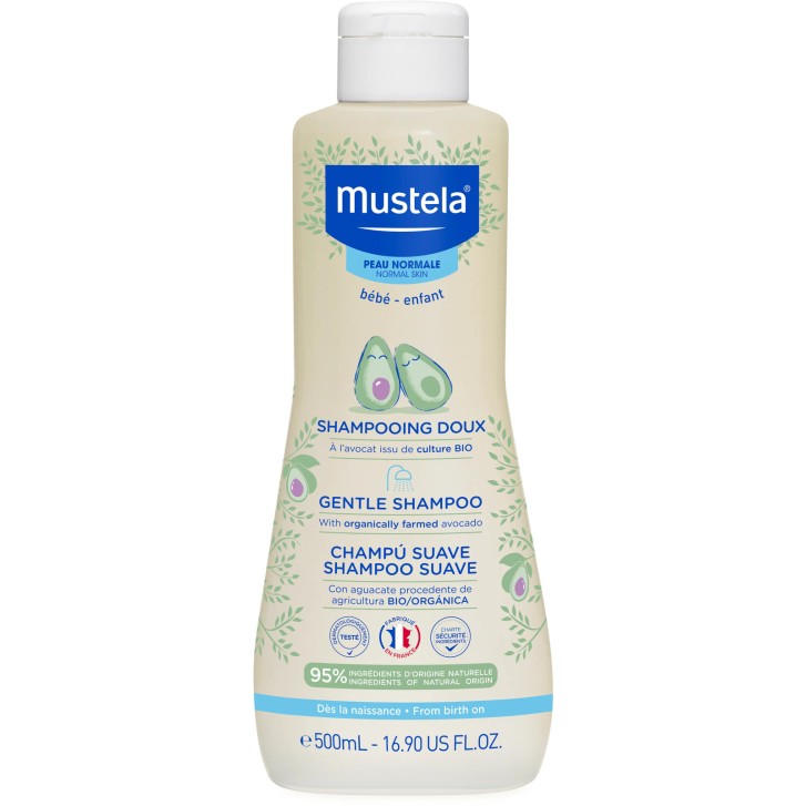 Shampoo Dolce Delicato per Capelli Bebè 500ml - Mustela