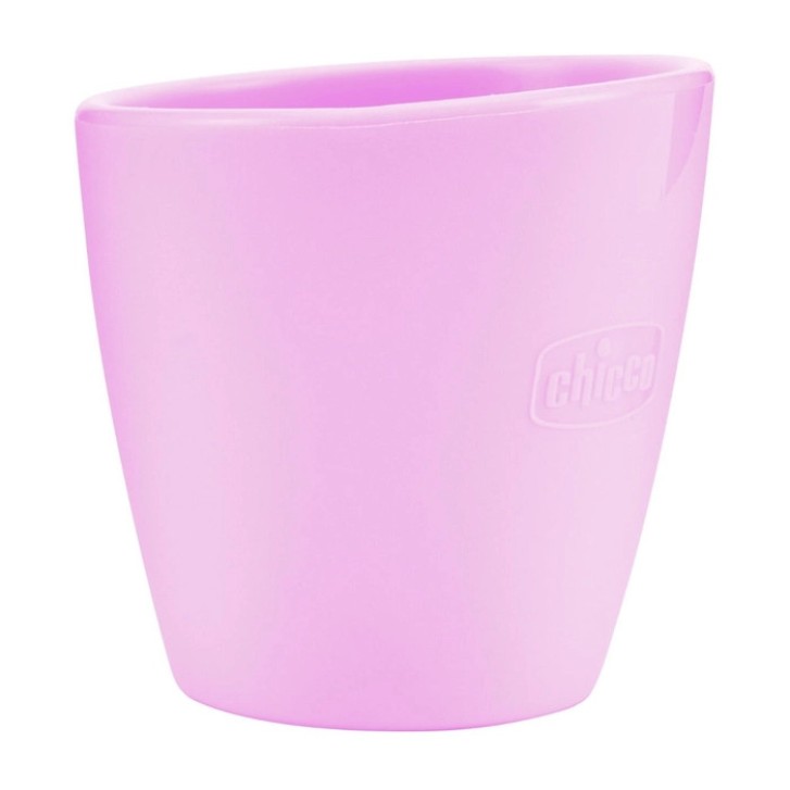 Bicchiere in Silicone Rosa 6M+ - Chicco