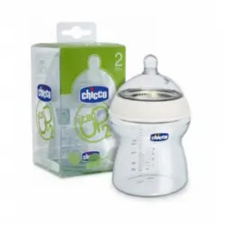 Chicco Biberon Step Up 2 Anticolica 250ml 2M+ - Chicco