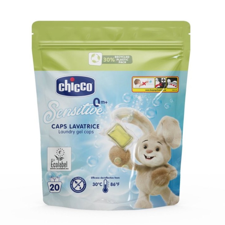 Detersivo Sensitive Pods Lavatrice 20 Pezzi - Chicco