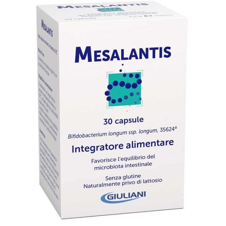 Mesalantis 30 Capsule Integratore per Microbiota Intestinale - Giuliani