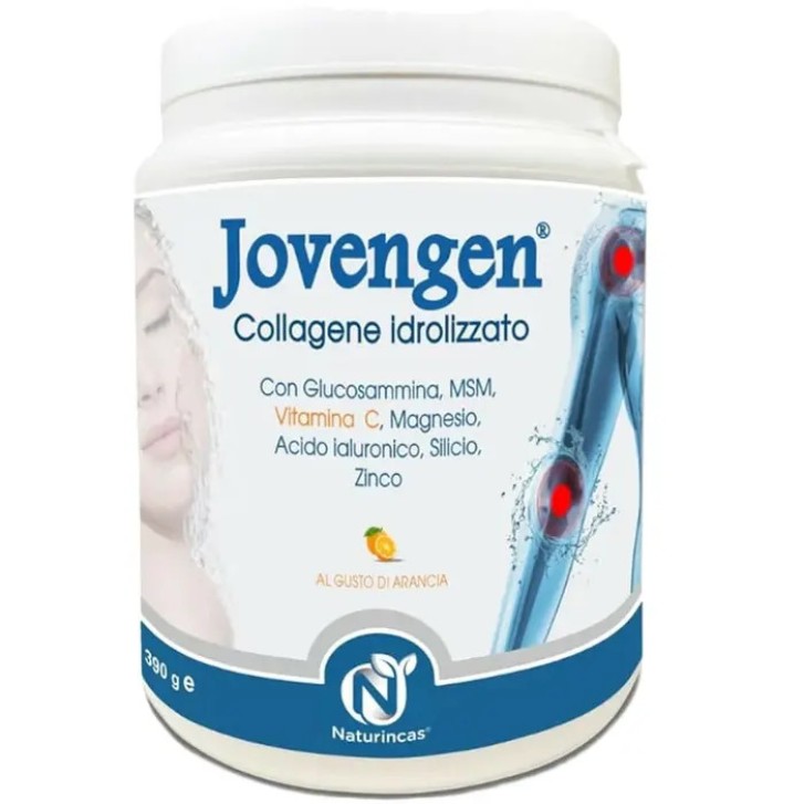 Jovengen Collagene Idrolizzato Integratore in Polvere 390g - Naturincas