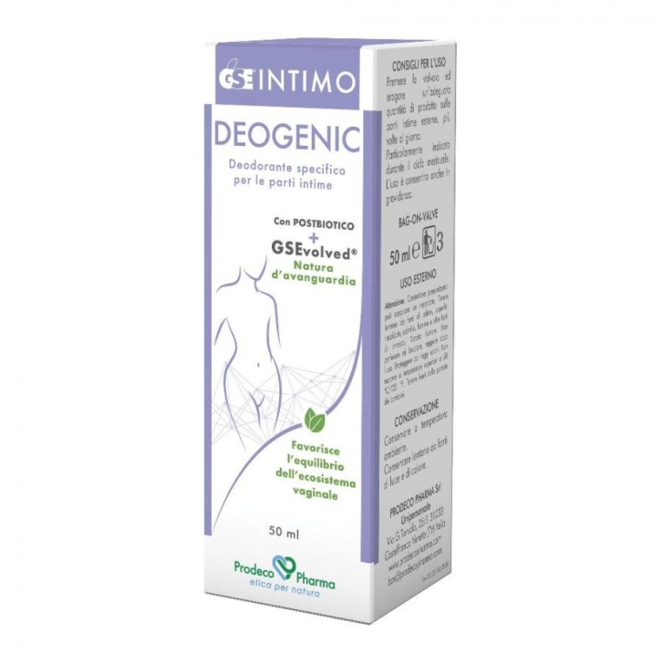 GSE Intimo Deogenic Spray Igiene Intima 50ml - GSE