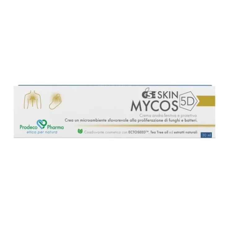 GSE Skin Mycos 5D Crema Micosi Pelle e Piede 30ml - GSE
