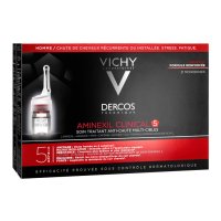 Dercos Aminexil Fiale Trattamento Anticaduta Uomo 21 Fiale - Vichy Dercos Aminexil Fiale Trattamento Anticaduta Uomo 21 Fiale - Vichy