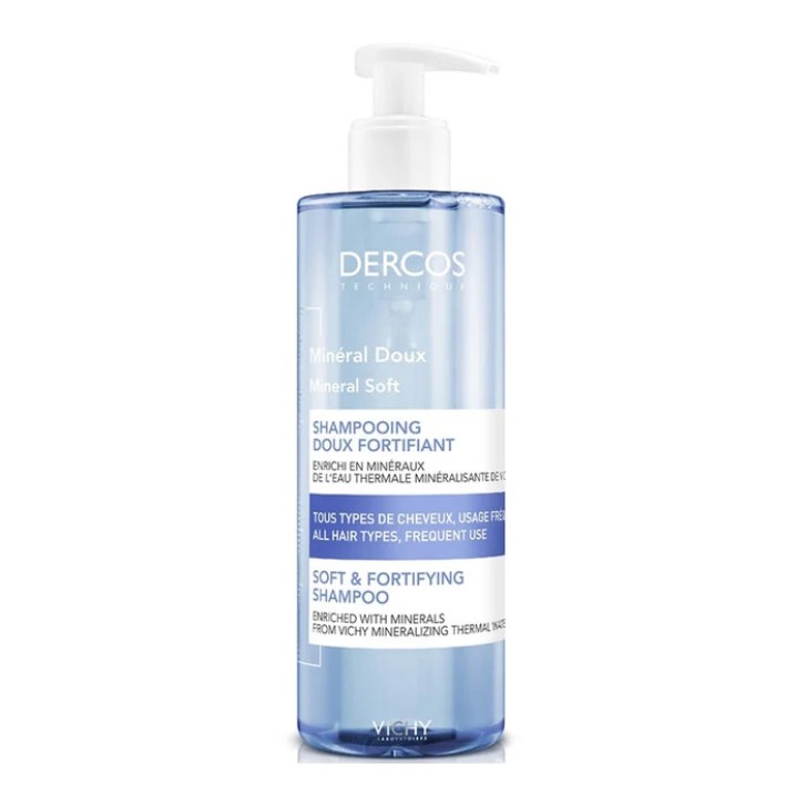 Vichy Dercos Shampoo Dolcezza Minerale Fortificante 400ml - Vichy